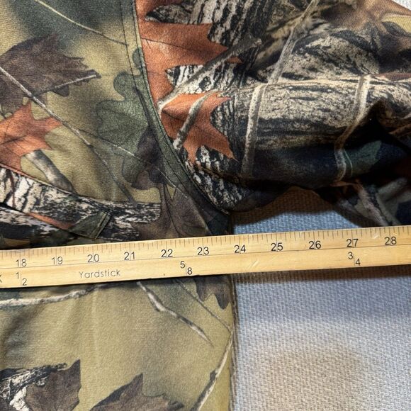Trail Crest Jacket Men's Medium Camo Hooded Full Zip Hunting Warm - Picture 4 of 10